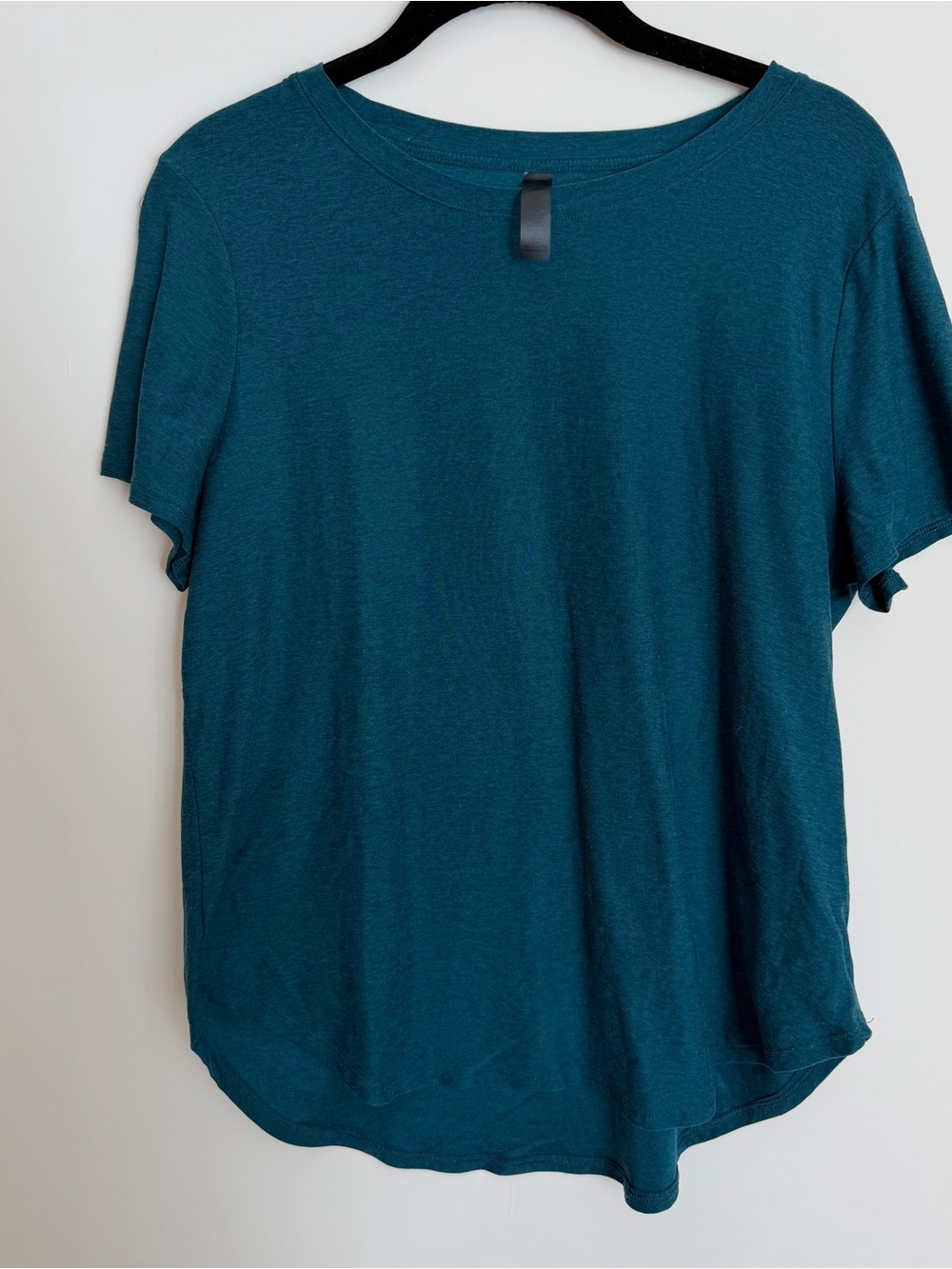 Beyond Yoga Teal Short Sleeve Crewneck Tee